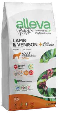 Alleva Holistic Lamb & Venison tápzsák